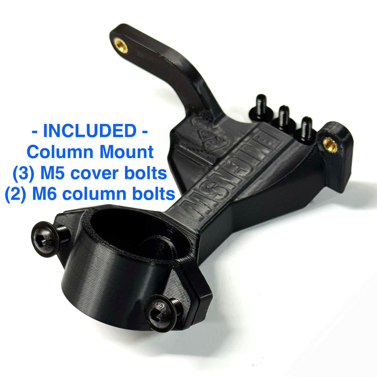 Mount for Ignition Steering Column Cover