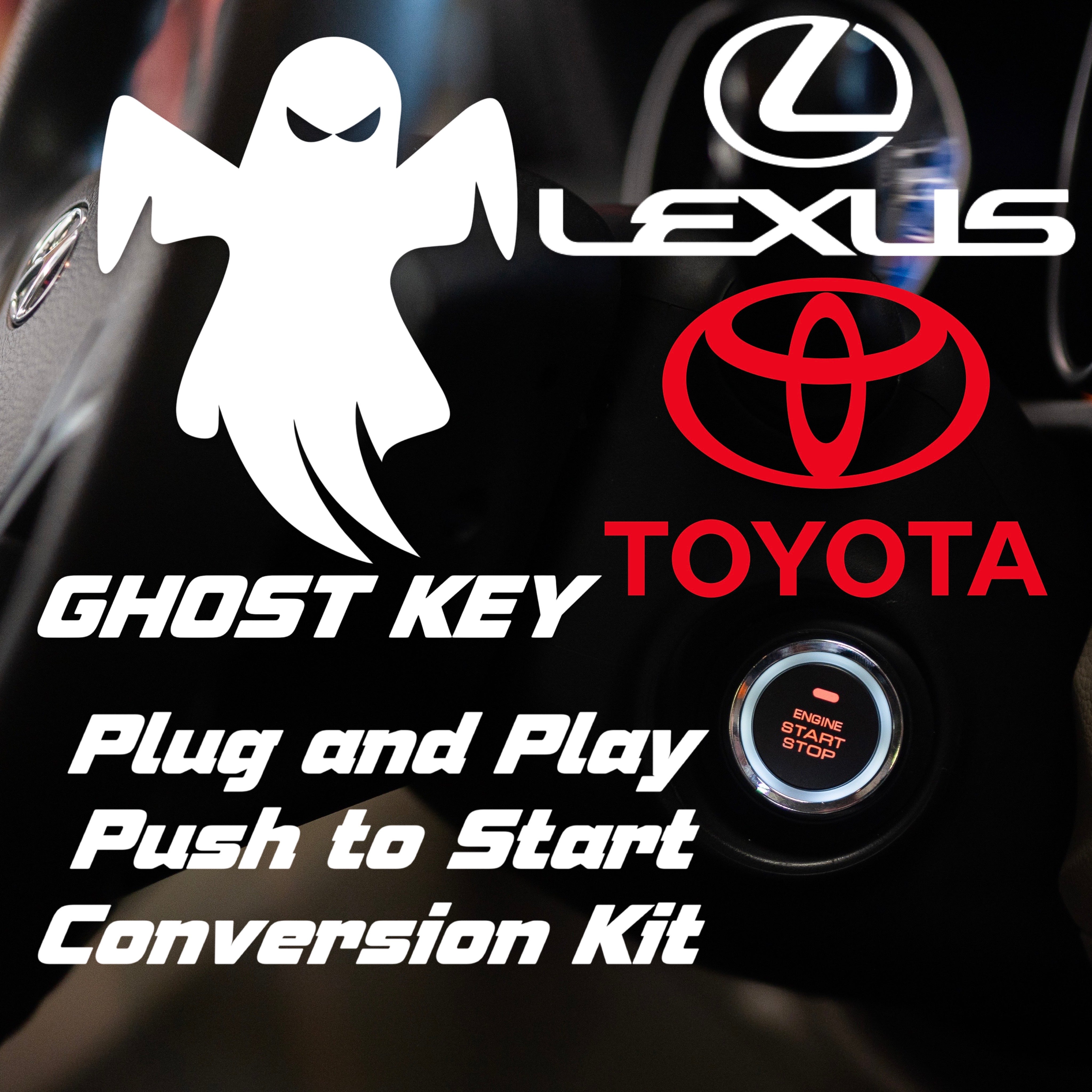 Ghost Key - Plug and Play Push to Start Conversion Kit for Toyota & Lexus